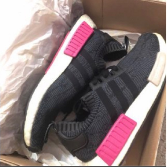 Shoes - black and pink nmds Shoes - black and pink nmds